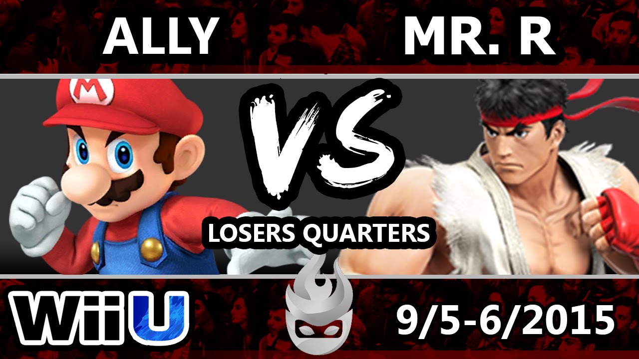 Paragon LA - Boreal | Ally (Mario) Vs. LLL | Mr. R (Sheik, Ryu) SSB4 Losers Quarters - Smash Wii U