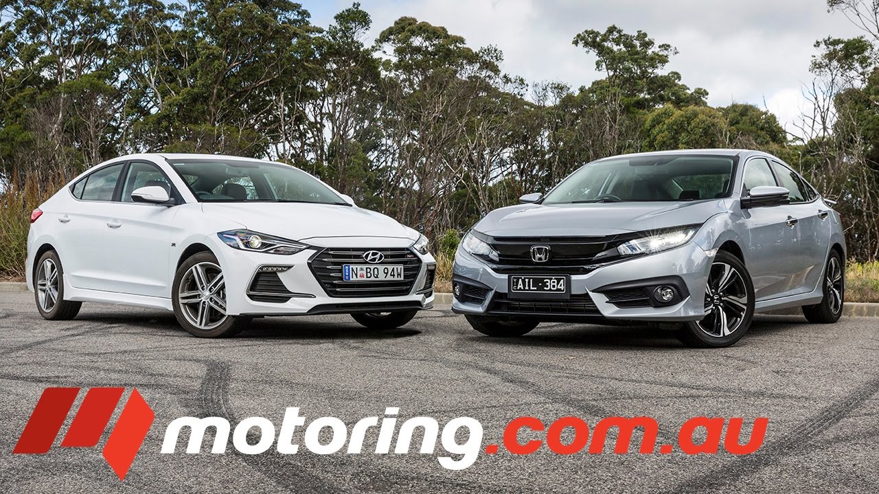 2017 Hyundai SR Turbo v Honda Civic RS