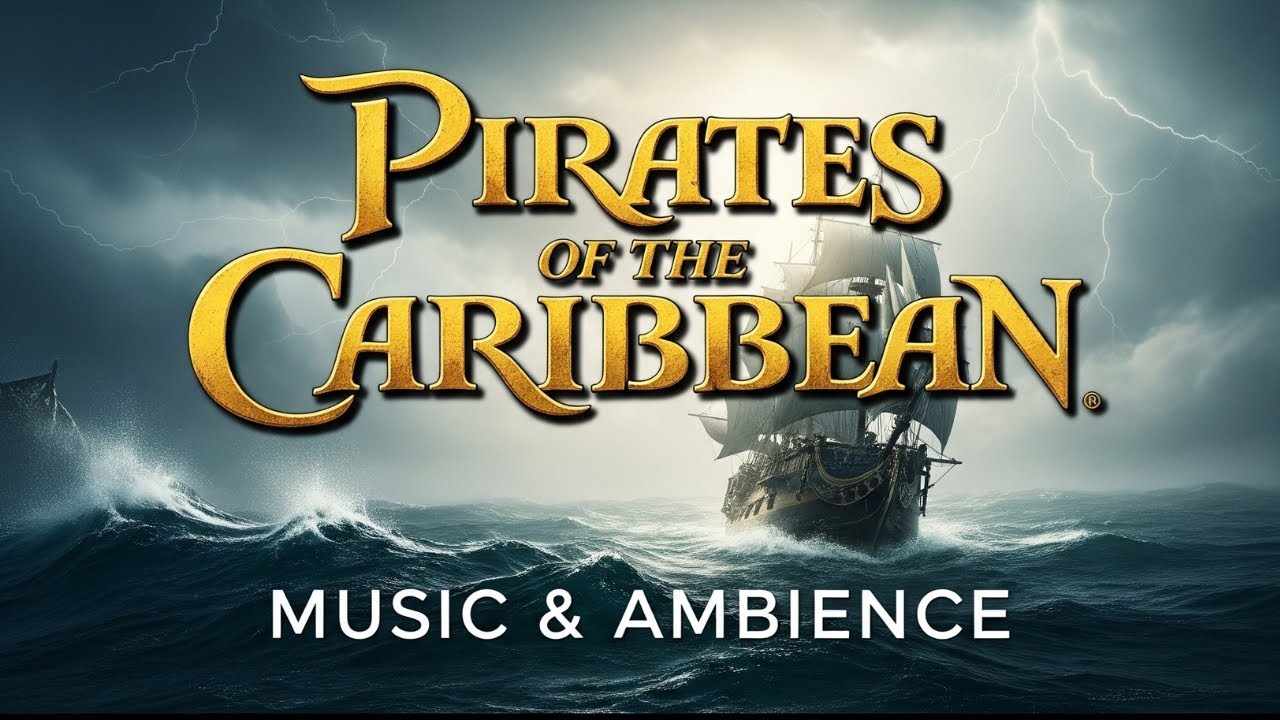 Pirates of the Caribbean Music & Ambience | Soundtrack for Studying & Focusing