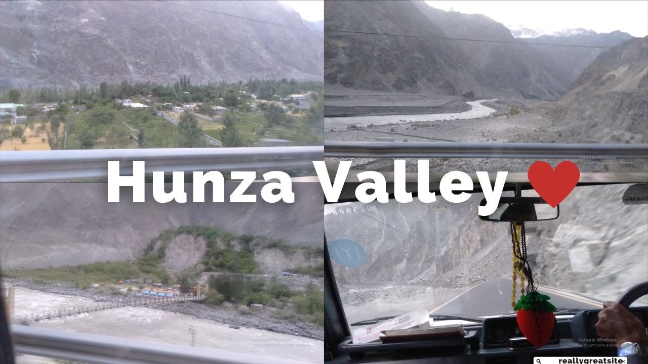 Hunza Valley Gilgit Baltistan Pakistan |Road trip|Traveling Vlog|P 2|Tour Typewriter