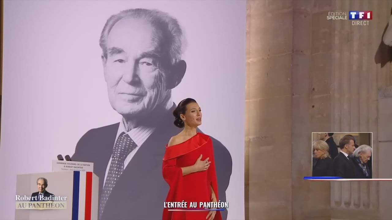 CATHERINE TROTTMANN au Panthéon - Handel : « Lascia ch’io pianga » · hommage à Robert Badinter