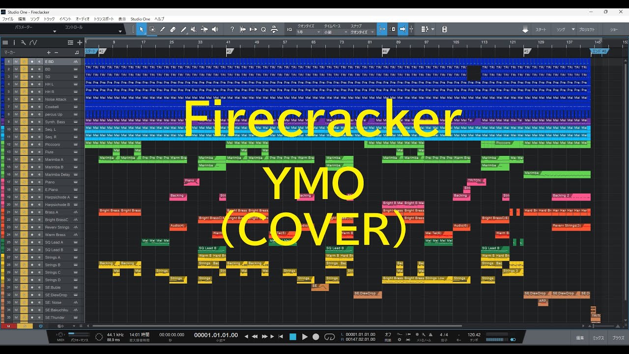 ★YMO：Firecracker（COVER）