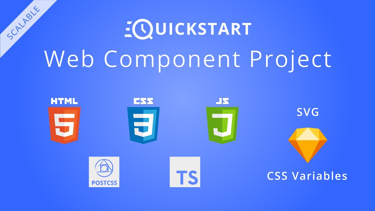 Quickstart a Native Web Components Project (bonus: Sketch to SVG & CSS Hot Reload)