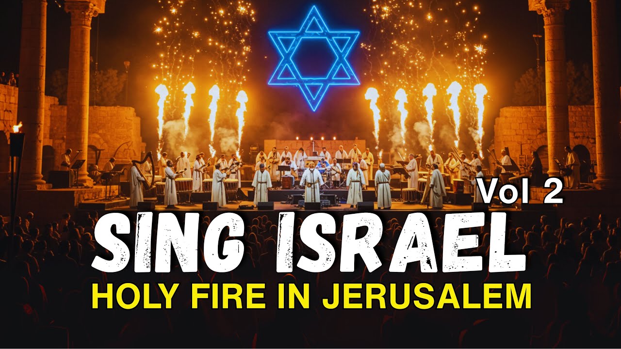 🔥 Deep Hebrew Worship that Ignites the Soul – Holy Fire in Jerusalem with Melej Yisrael 🔥