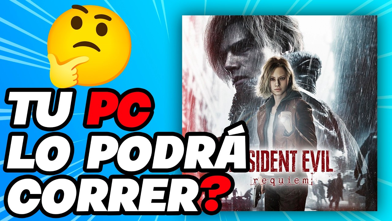 TU PC podrá CORRER Resident Evil Requiem? | Requisitos minimos + DRM que USARÁ