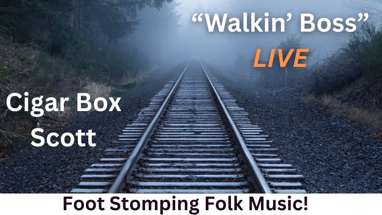 Foot-stomping Blues Folk - Walking Boss - Cigar Box Scott