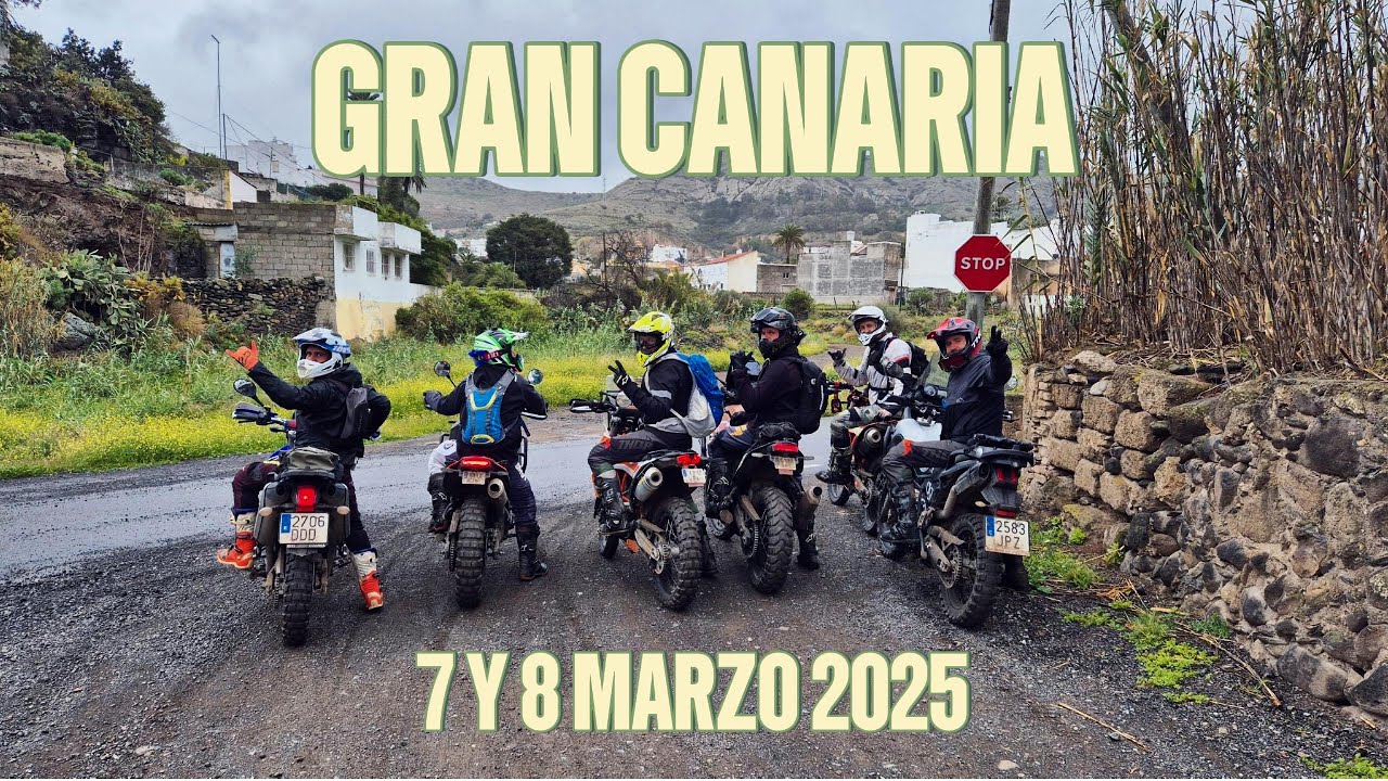 RUTA MOTO TRAIL - GRAN CANARIA 7 Y 8 MARZO 2025