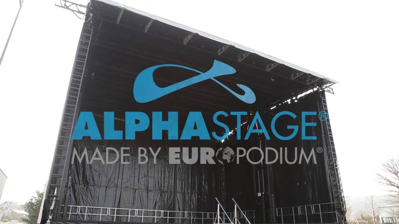 Podium mobile Alphastage 160