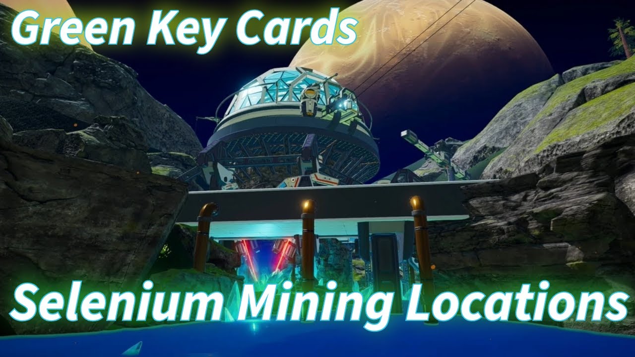 Planet Crafter Selenea Green Keycard & Selenium Location Guide | How to Find Them Fast