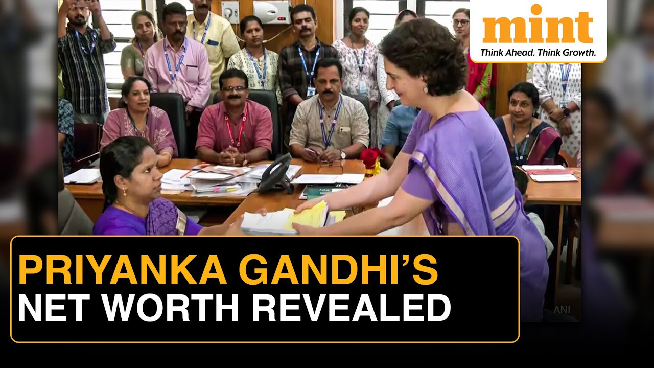 Priyanka Gandhi's Net Worth Revealed | Details Of Wayanad Candidate’s Annual Income, Assets