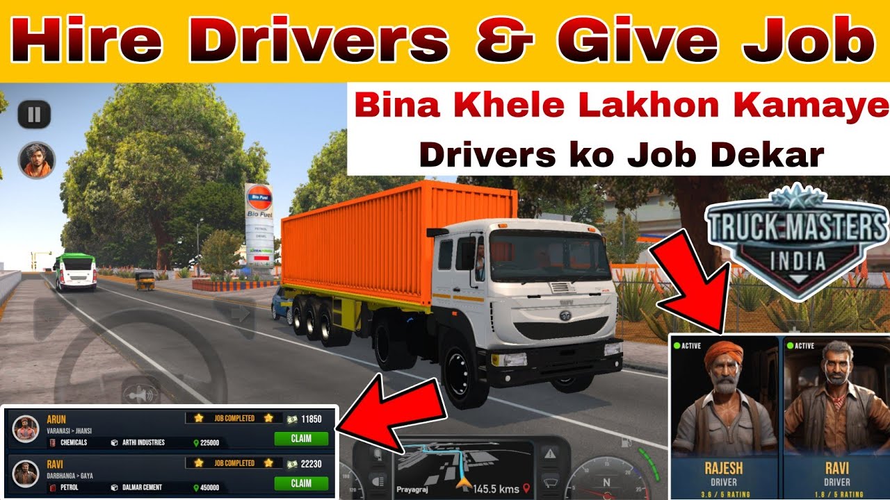 How To Hire Drivers & Get Job Hired Drivers Truck Masters india