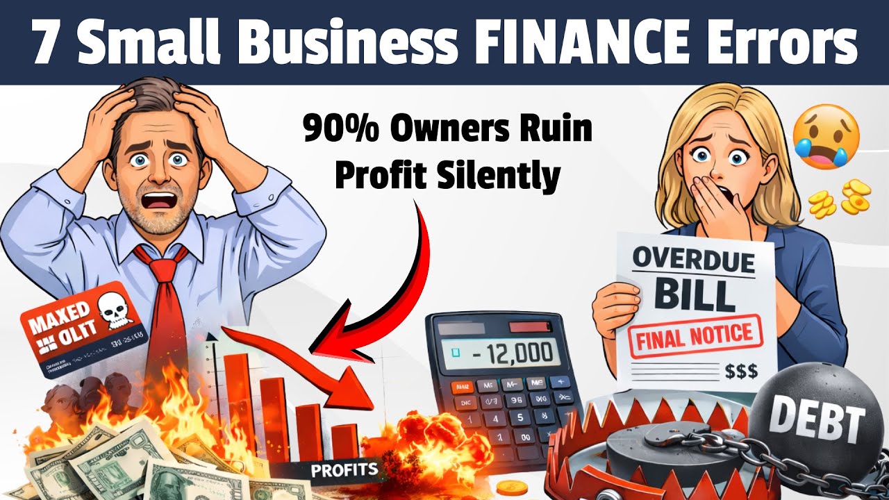 7 Small Business Finance Errors (90% Owners Ruin Profit Silently)