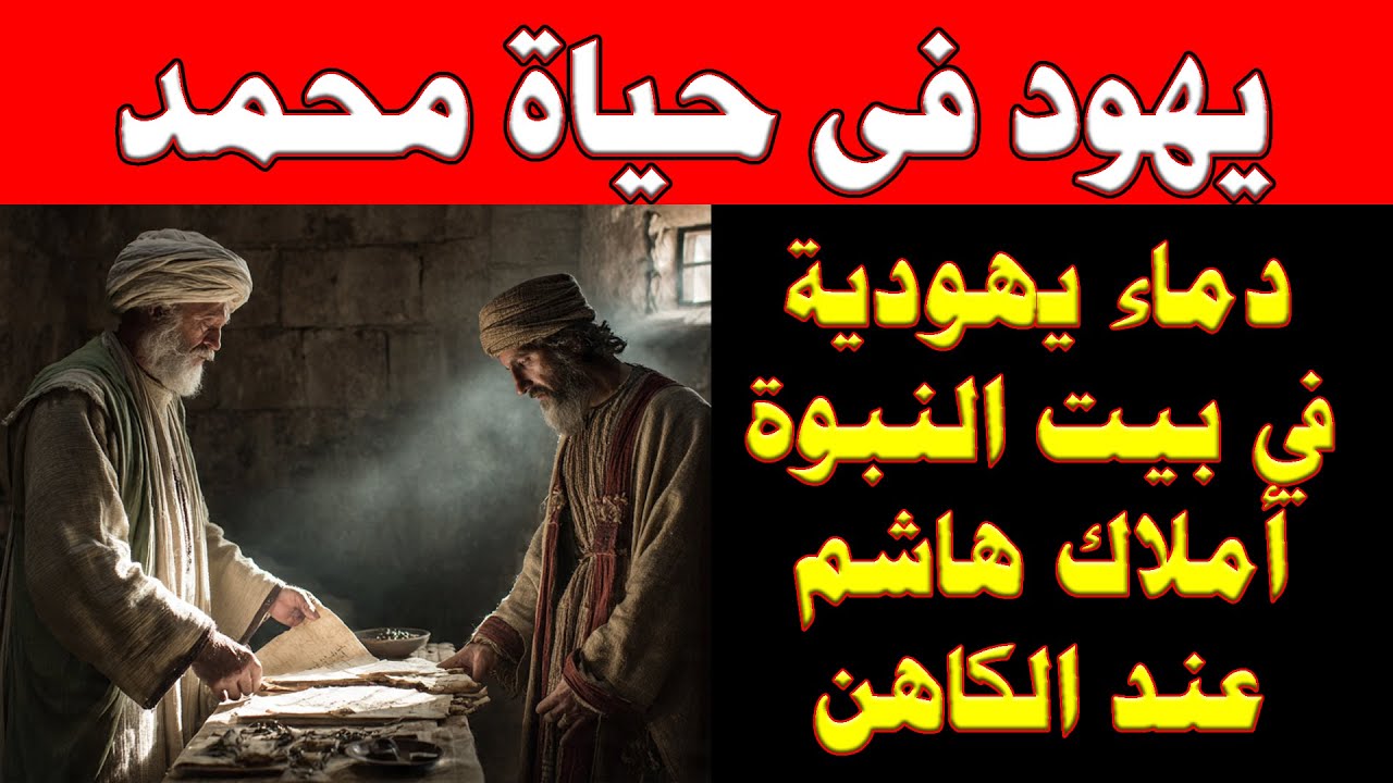 يهود فى حياة محمد | هل نشأ نبي الإسلام في حاضنة يهودية سرية؟
