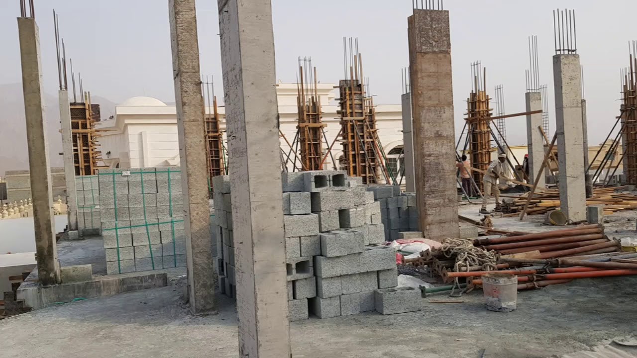 Column Concrete of Villa in Al Nadha in Al Nadha Dubai UAE