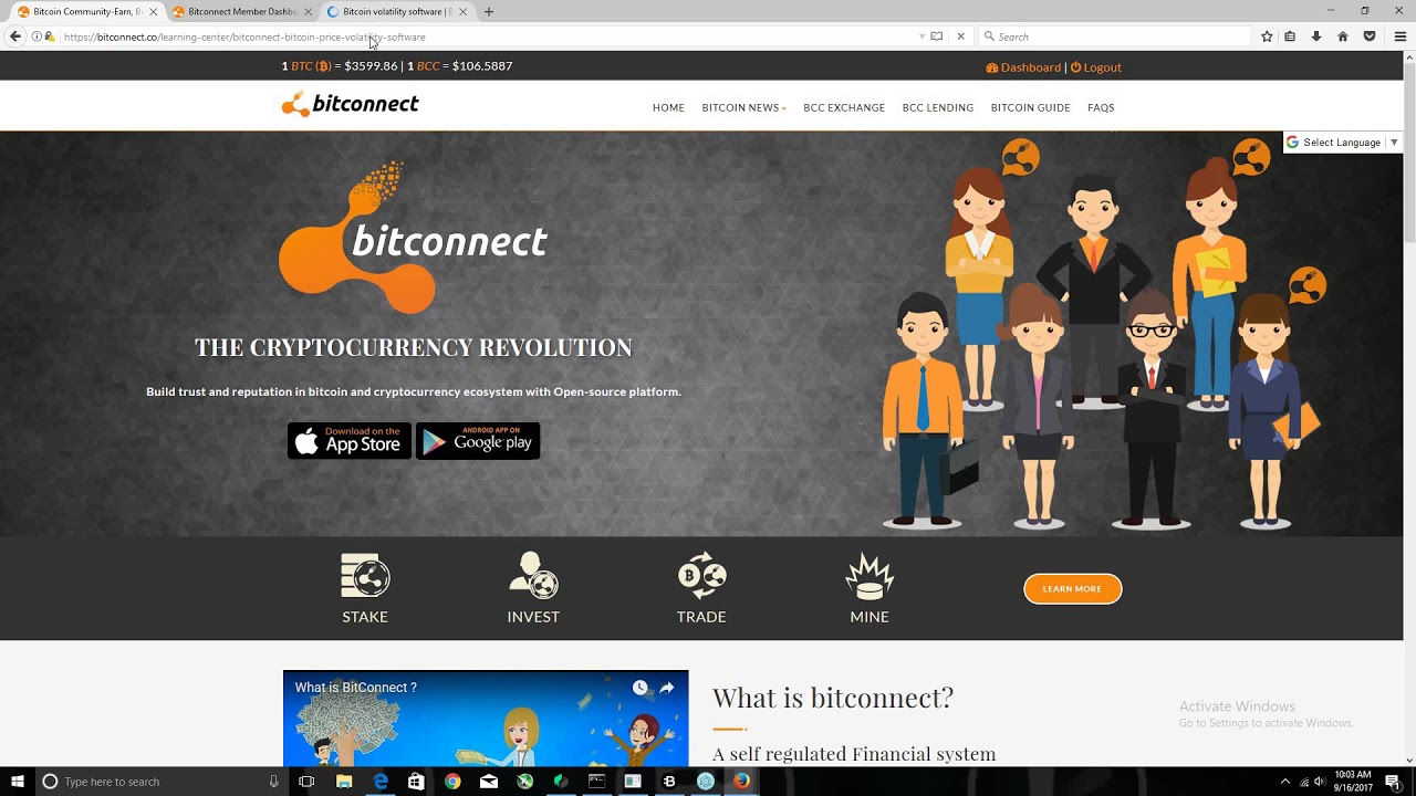 How to create a bitconnect account and wallet