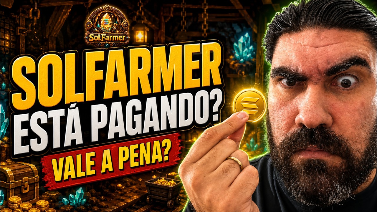 SOLFARMER EST&Aacute; PAGANDO? VALE A PENA COME&Ccedil;AR?