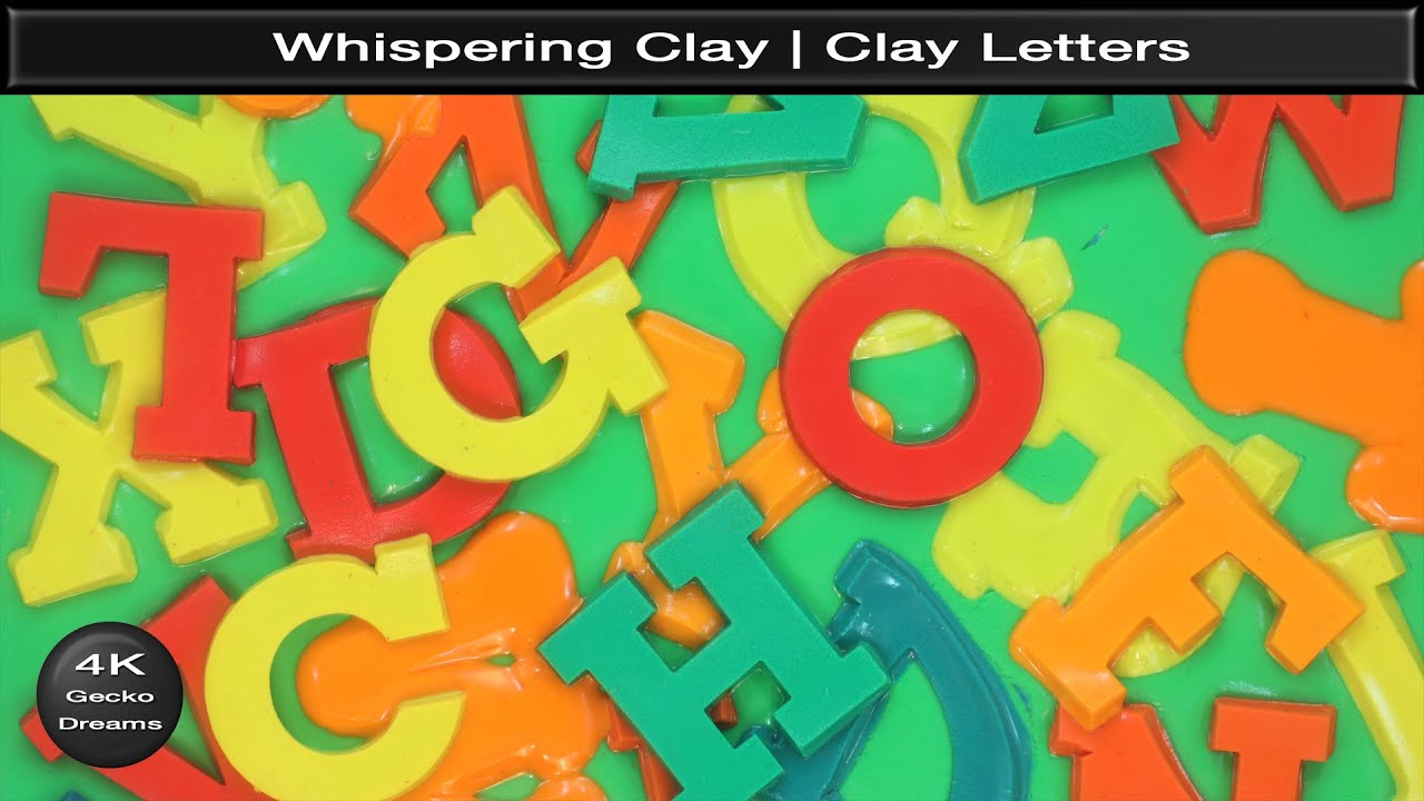 Whispering Clay | Clay Letters