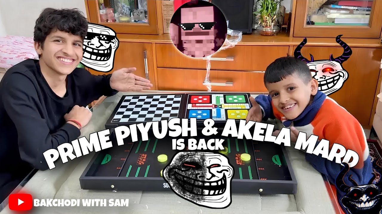 Prime piyush & Akela Mard 🍷🗿 New Masti @Sourav Joshi Vlogs @Piyush Joshi Gaming