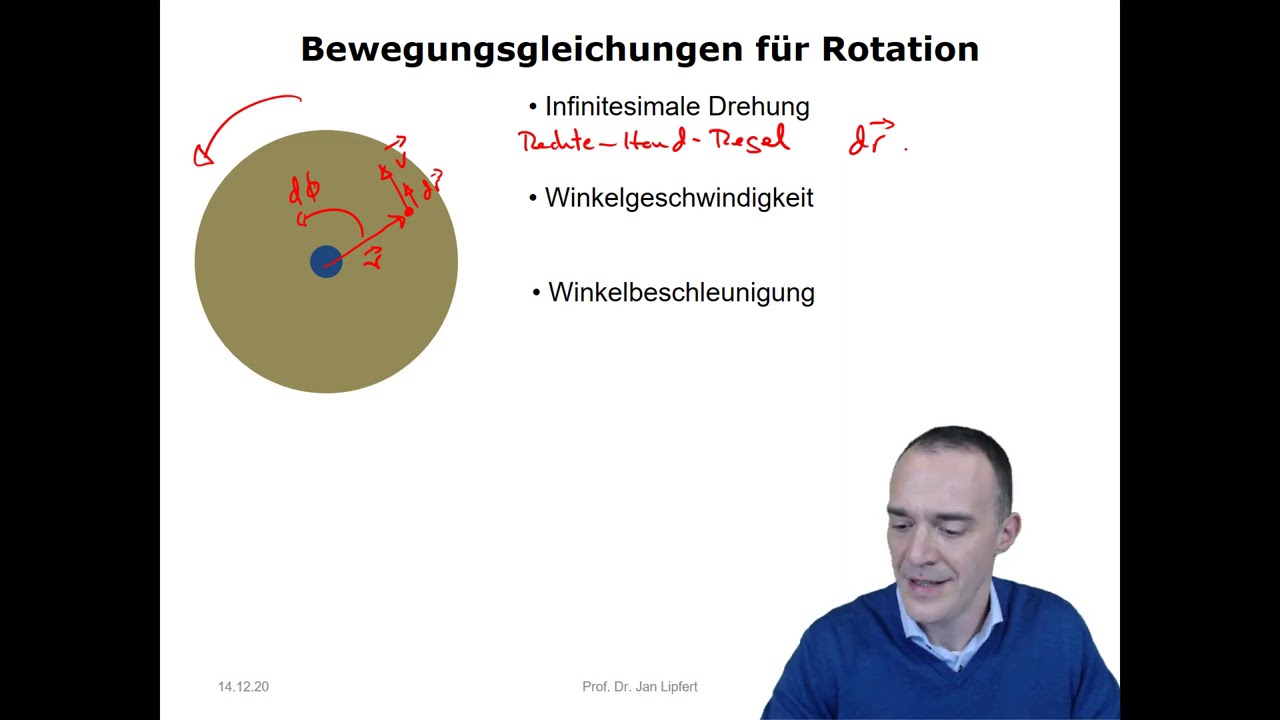 Drehbewegungen - LMU PN1 - 7. Vorlesung - WS2020/21