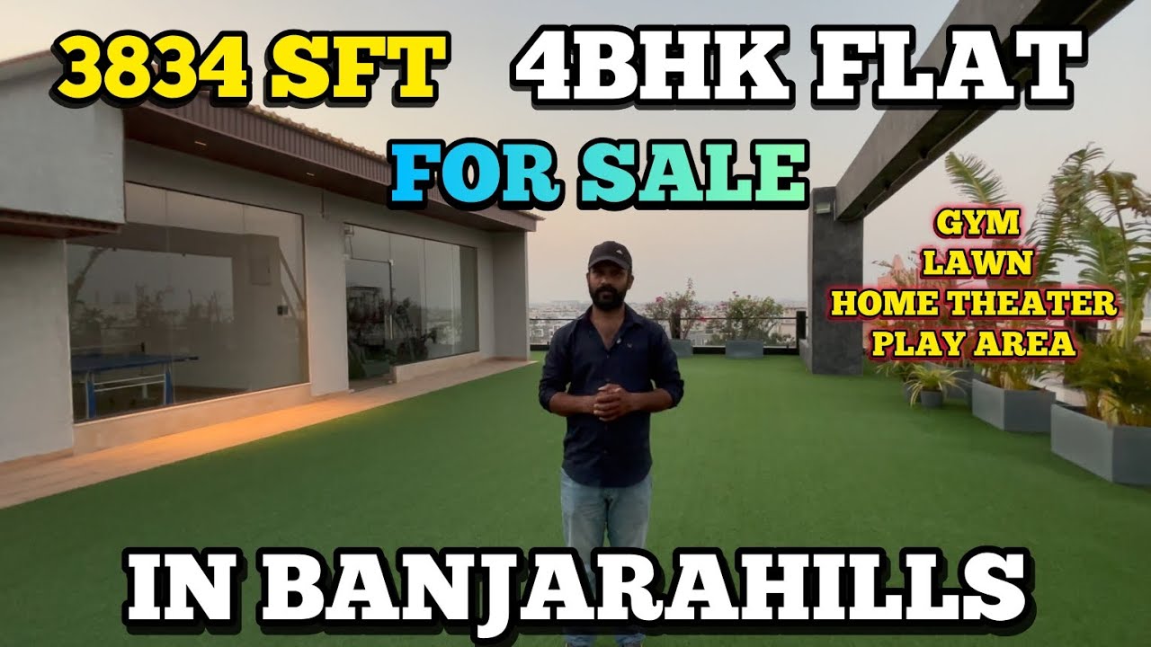 Luxurious 4Bhk Flat For Sale In Banjarahill Near Tv9 | Shivaram Properties