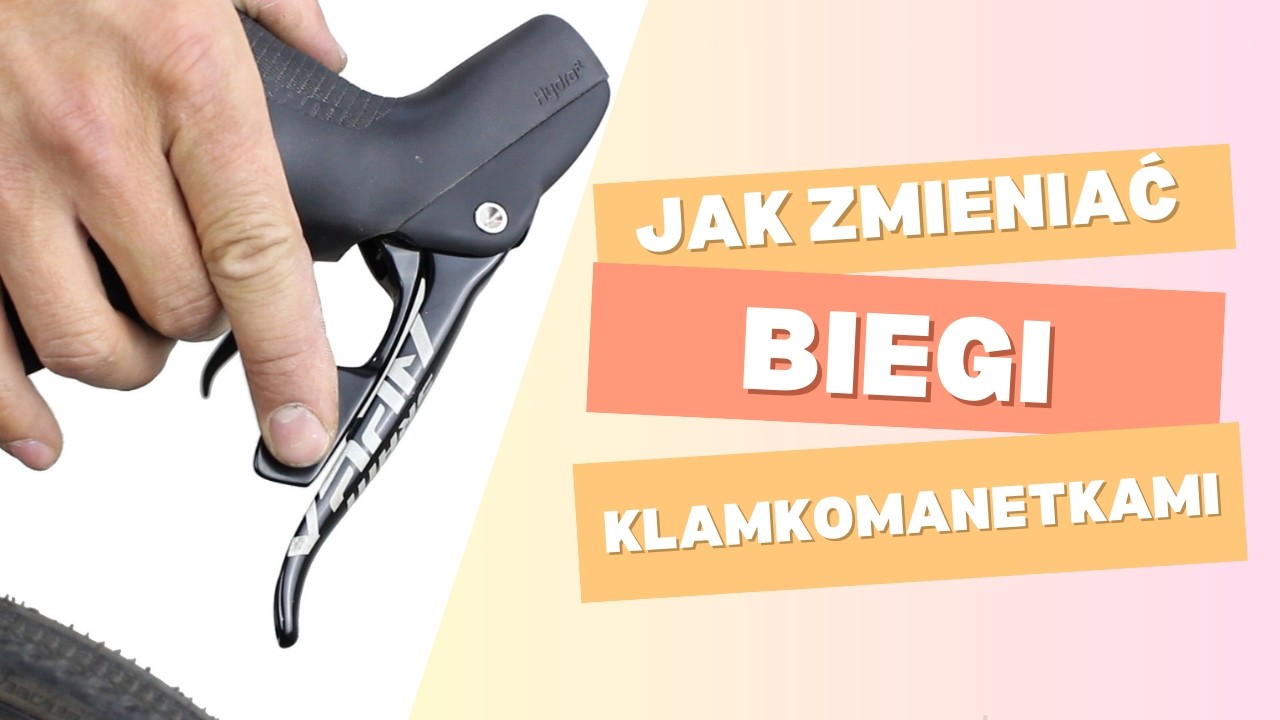 Zmiana Bieg&oacute;w Klamkomanetkami SHIMANO Dual Control i SRAM Dual Tap