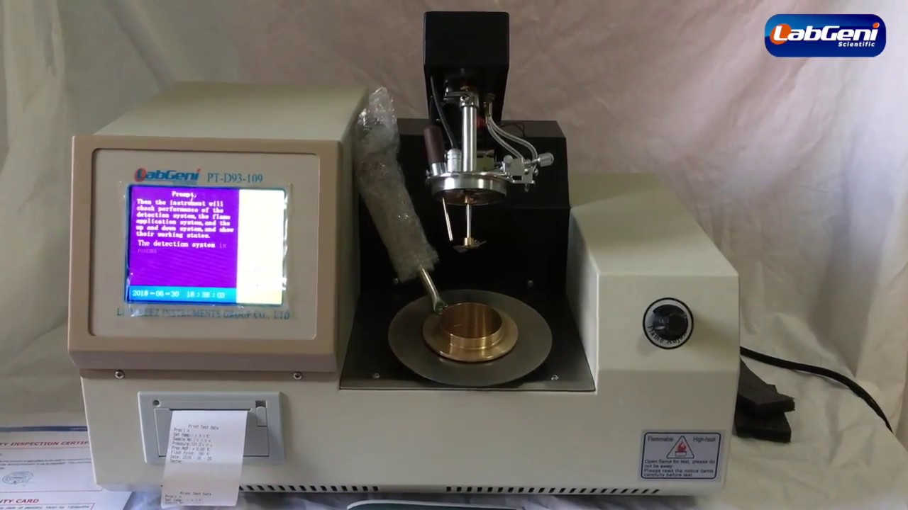 PT-D93-109 Automatic PMCC closed cup flash point tester