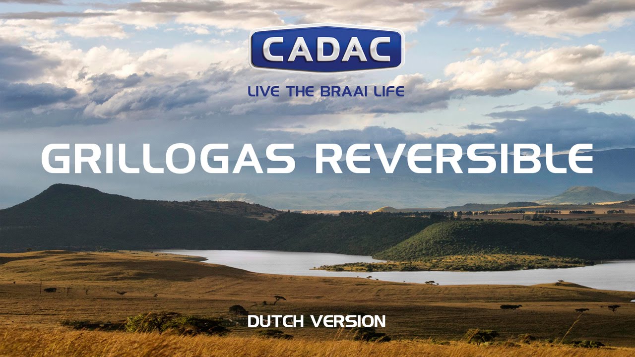 NL - CADAC - GRILLOGAS REVERSIBLE