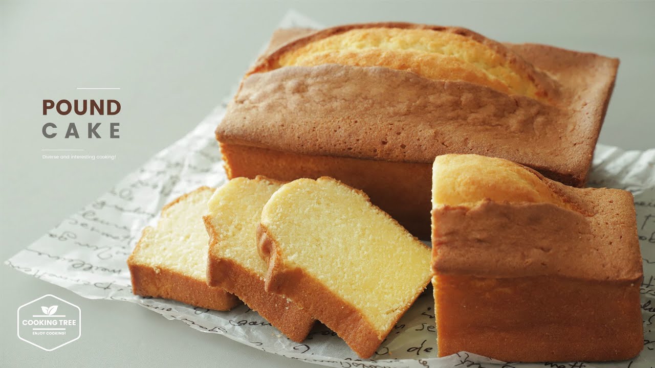 기본! 파운드 케이크 만들기 : Pound Cake Recipe | Cooking tree