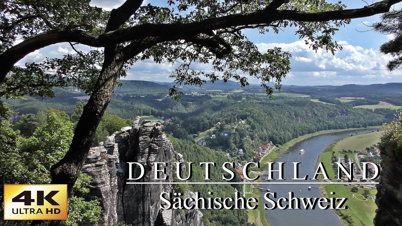 4K Wunderschönes Deutschland-Sächsische Schweiz 1. Teil mit der DJI Phantom 4
