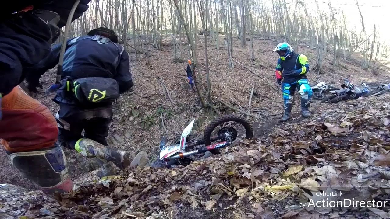 Hard Enduro cu Yamaha YZ250F 2008.