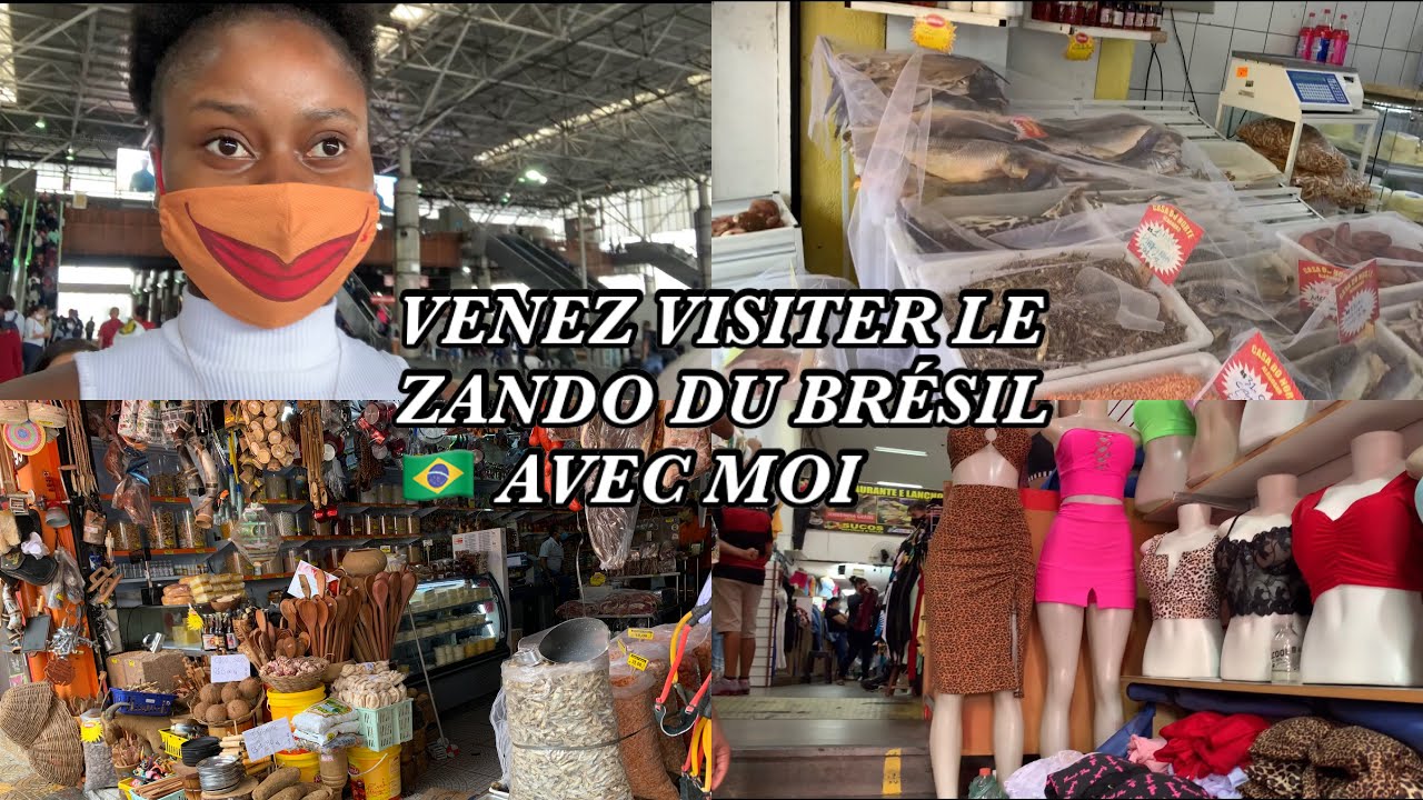 VENEZ VISITER LE GRAND MARCHER (ZANDO)DU SÃO PAULO (BRÉSIL) 🇧🇷LS BRÉSILIENS QUI PARLE EN LINGALA🤣