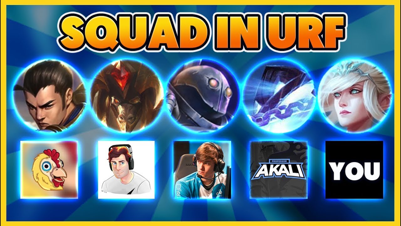 THE FUNNIEST URF VIDEO ON YOUTUBE (WE PLAY WITH YOU) - BunnyFuFuu