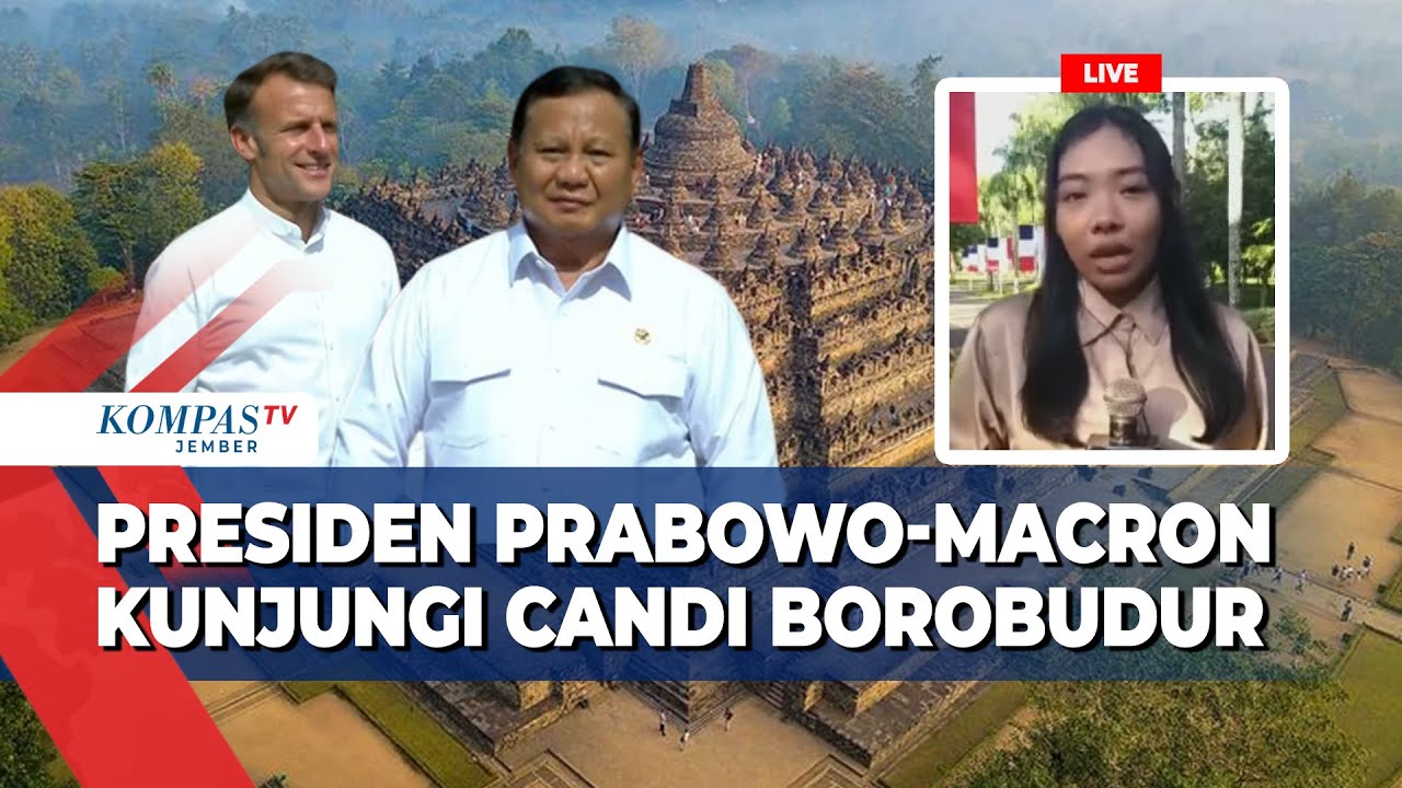 Prabowo & Macron Kunjungi Candi Borobudur: Momen Bersejarah RI-Prancis!
