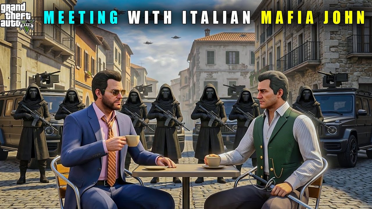 GTA 5 : FINALLY MICHAEL'S MEETING WITH ITALIAN MAFIA || BB GAMING