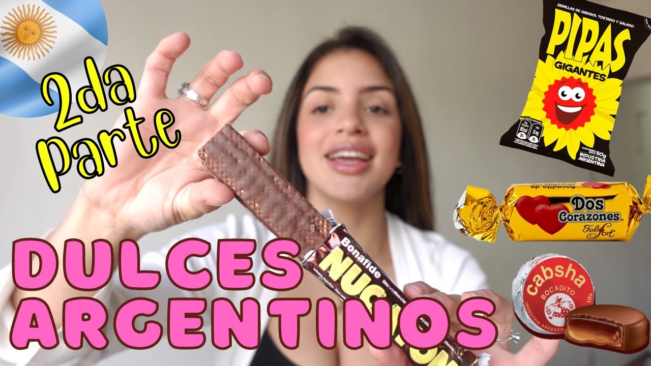 PROBANDO DULCES ARGENTINOS / PARTE 2 | Alejandra Diaz