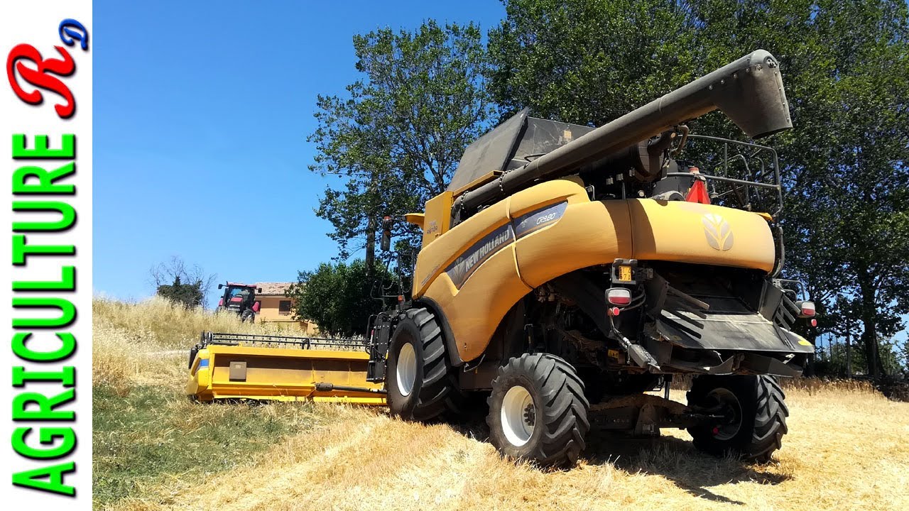 New Holland  CR 9.80 - Case IH 340 cvx Magnum -  Trebbiatura  2021
