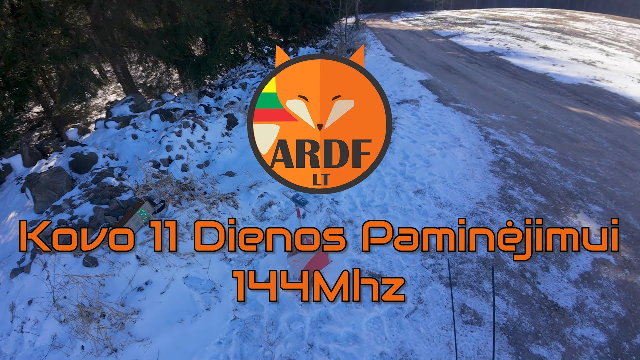 ARDF 2025 - Kovo 11 Dienos Paminėjimui 144Mhz - Full Run
