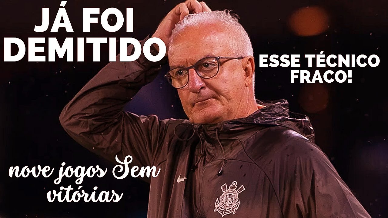 🚨URGENTE DORIVAL J&Uacute;NIOR!  N&Atilde;O &Eacute; MA&Iacute;S T&Eacute;CNICO DO CORINTHIANS NOT&Iacute;CIA DE AGORA!