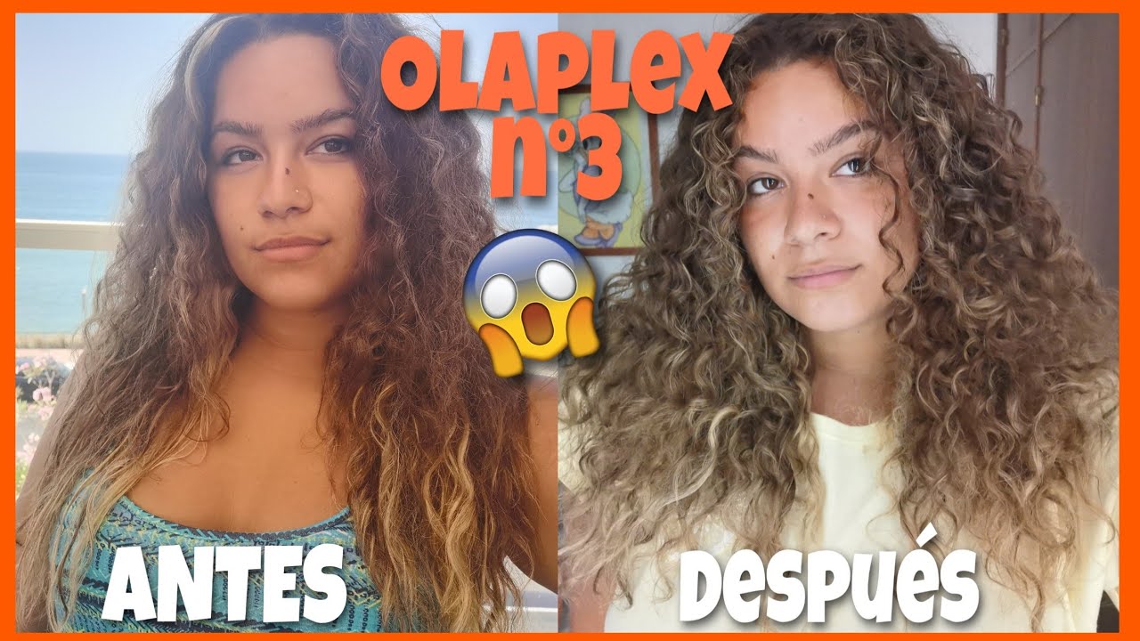Probando el Olaplex número 3 en Cabello Rizado y Decolorado❌ REALMENTE FUNCIONA? 🤔Isabella Dederle|