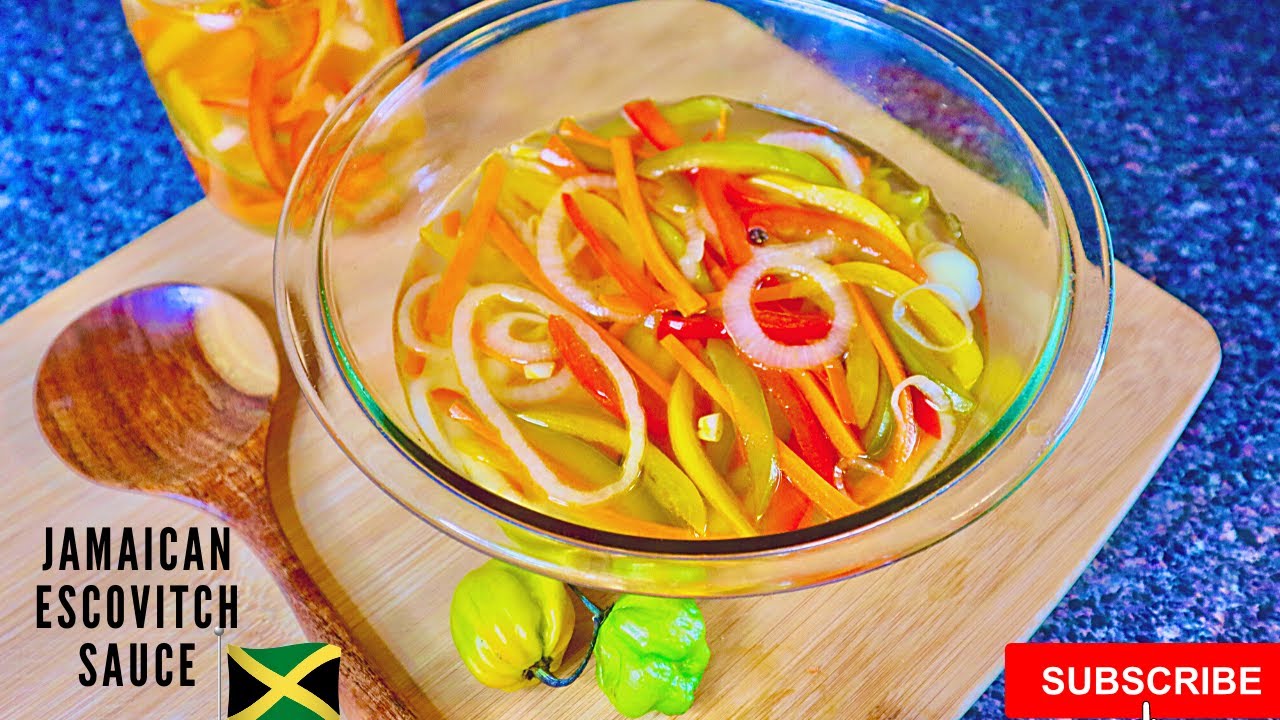 HOW TO MAKE JAMAICAN ESCOVITCH SAUCE RECIPE 2020