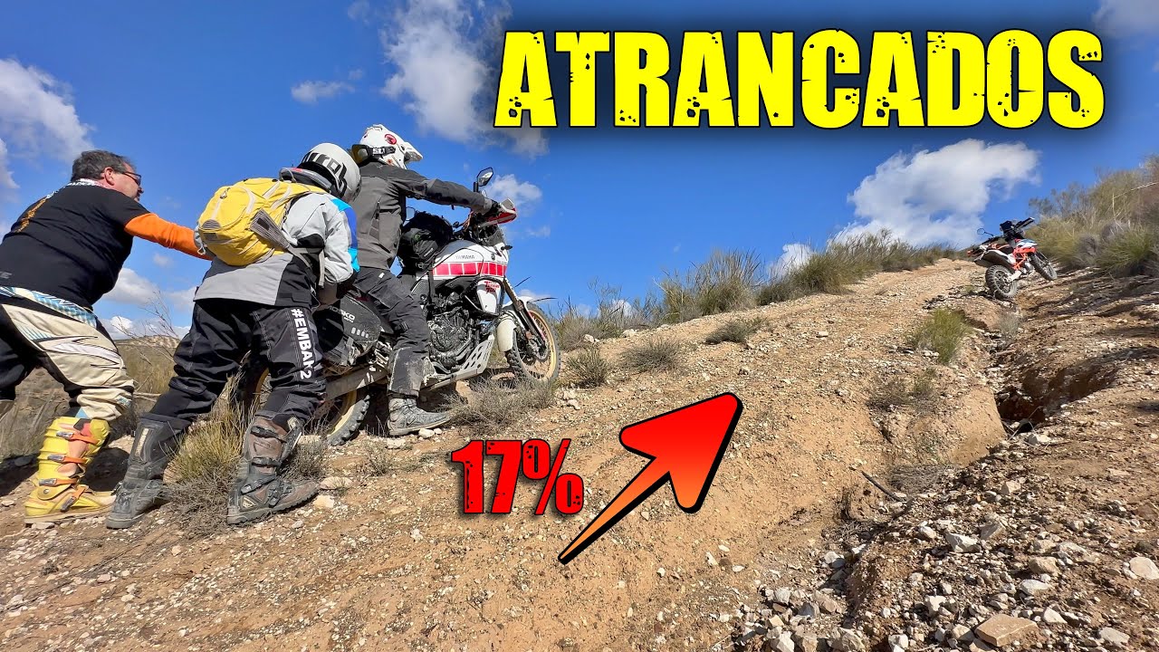 6 MOTOS +300 km OFFROAD en un día!! PERO ESTA CUESTA NOS RETRASA