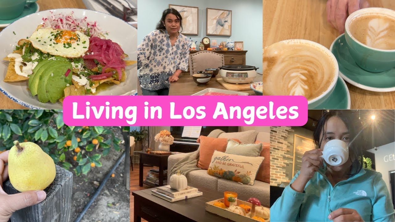 Living in Los Angeles | Home Garden Tour, Shabu Shabu, Claudine Kitchen & Grocery Shopping 🍐🌸 🍳 🛒