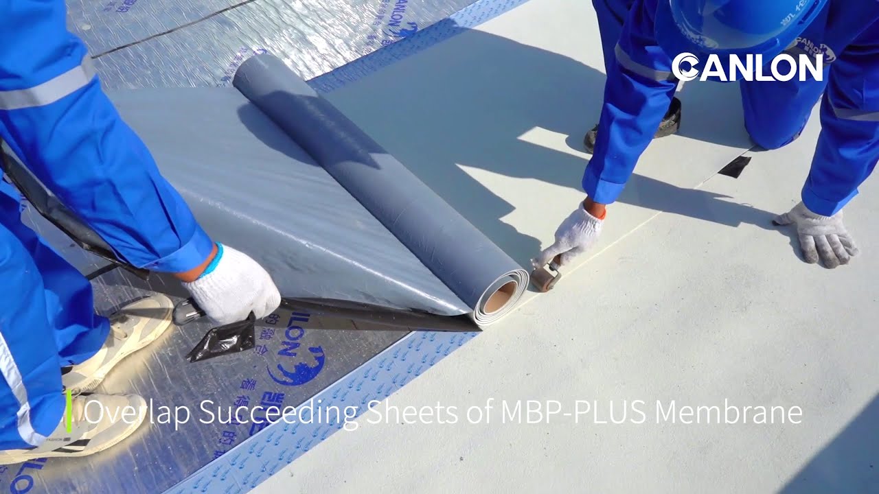 Canlon Double Side Self-adhesive Pre Applied Waterproofing Membrane