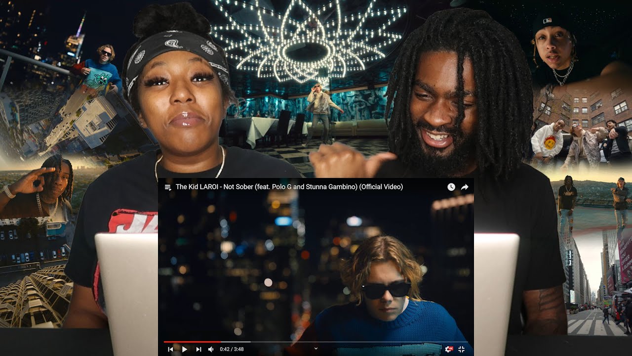 The Kid LAROI - Not Sober (feat. Polo G and Stunna Gambino) (Official Video) REACTION