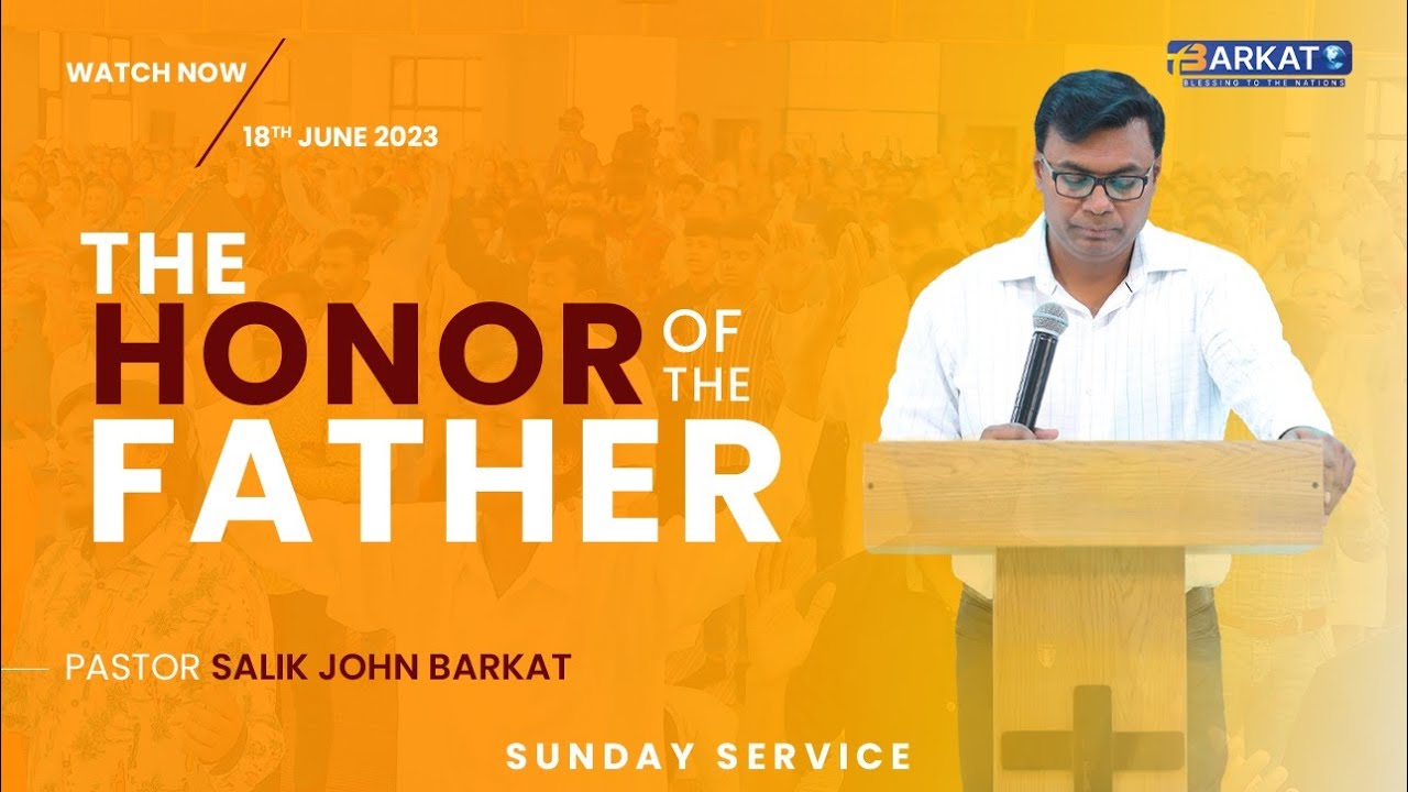 Sunday Church Service || Barkat TV || 18 June 2023