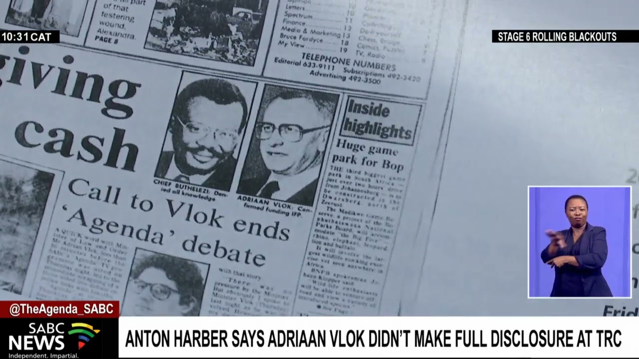 Death of Apartheid era Minister of Police  Adriaan Vlok sparks public debate