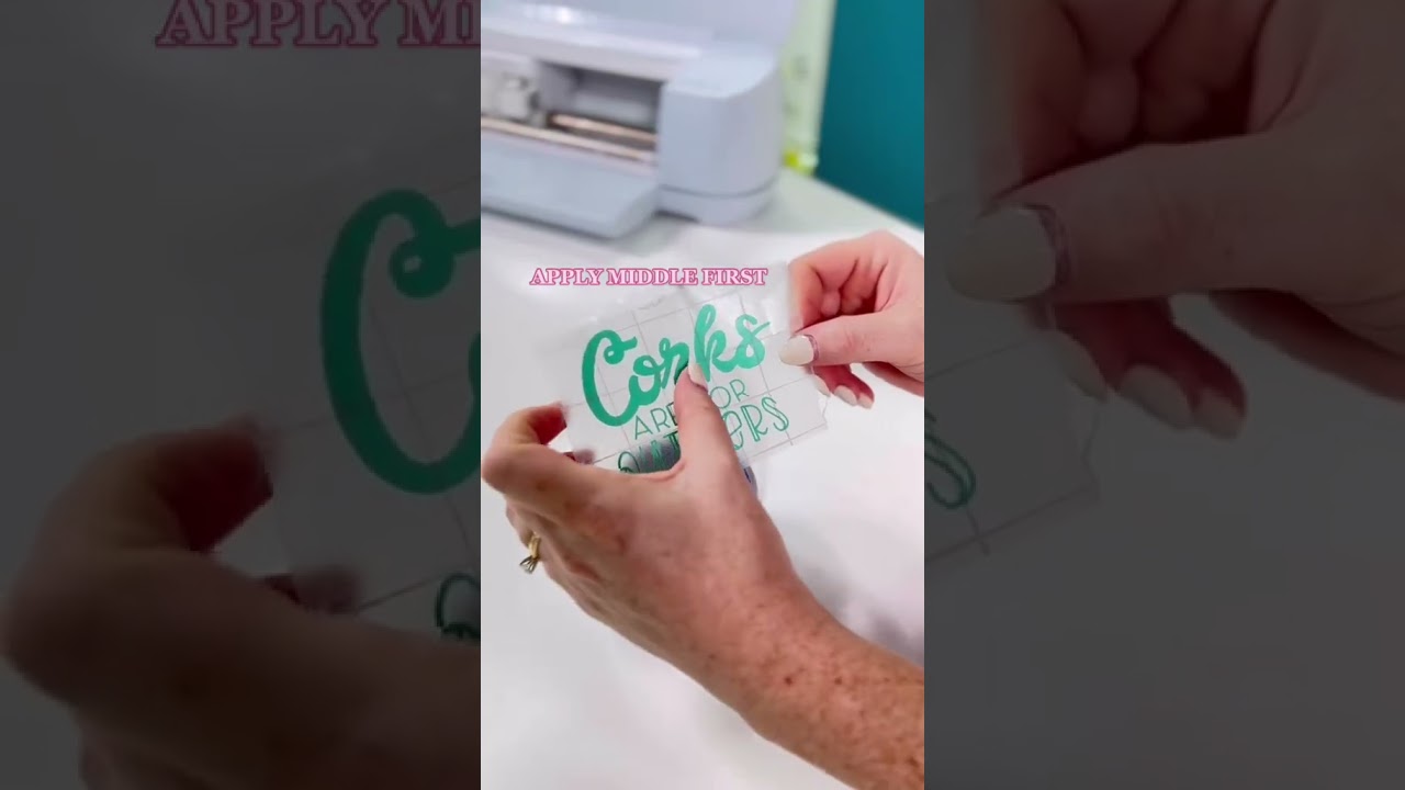 You never have to worry about bubbles under your vinyl on curved surfaces ever again! #vinyl #curve
