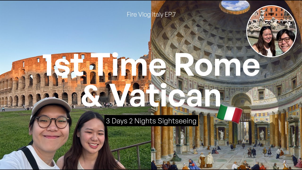เที่ยว ROME & VATICAN โรม วาติกัน ครั้งแรก! 3 วัน 2 คืน ไปไหนบ้าง มาดู ! | EP.7