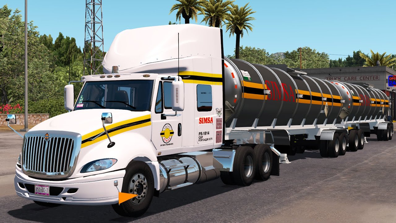Grupo SIMSA International ProStar / Doble Remolque Cisterna de Diesel
