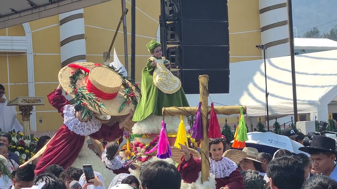 El Niño Dios de Amatitlán, El Zarquito. Inicio de procesión. 3.05.2024
